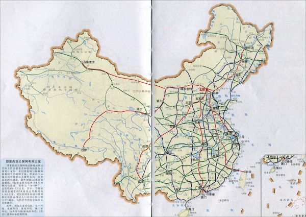 中国最新交通图，揭示交通发展崭新面貌的蓝图